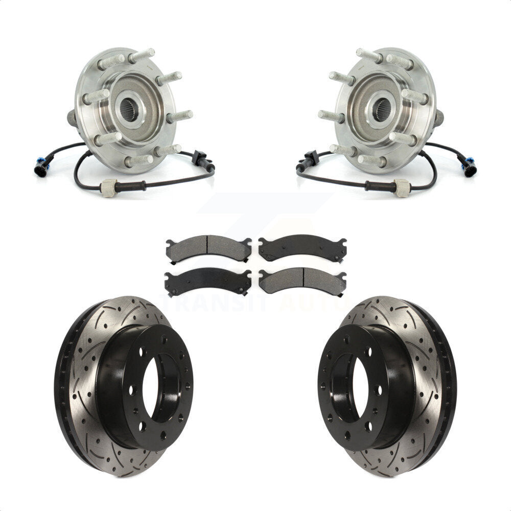 [Avant] Kit d'ensemble roulement de roue et moyeu pour Chevrolet Silverado 3500 GMC Sierra Classic RWD KBB-103196