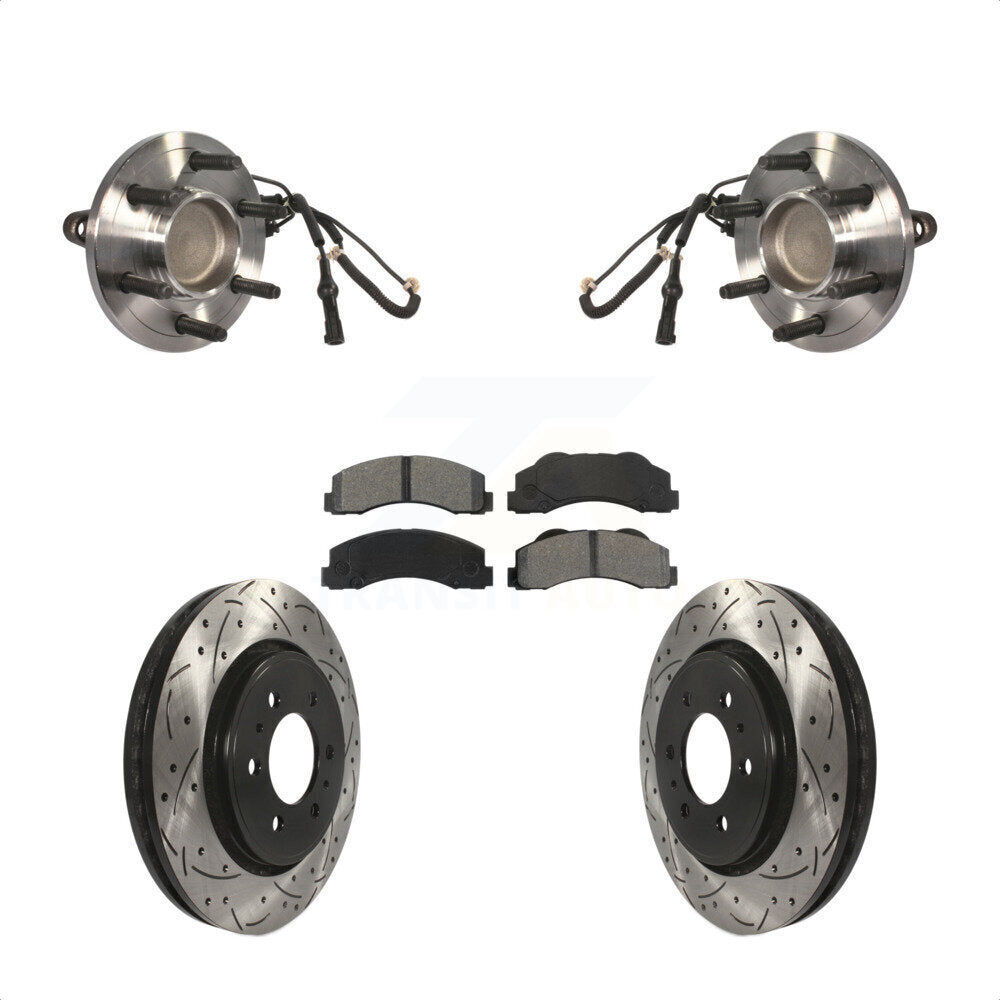 [Avant] Kit d'ensemble roulement de roue et moyeu pour 2010 Ford Expedition Lincoln Navigator RWD KBB-103198