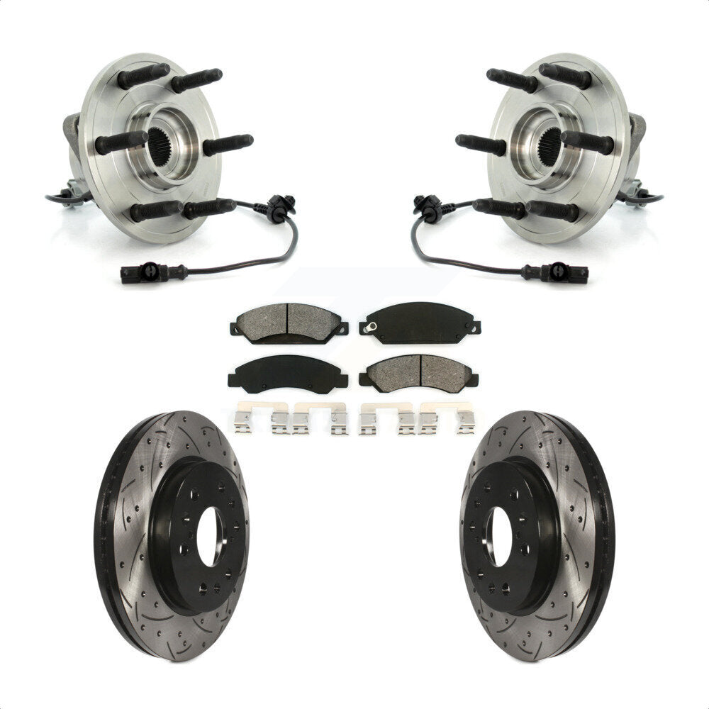 [Avant] Kit d'ensemble roulement de roue et moyeu pour 2007 Chevrolet Tahoe GMC Suburban 1500 Yukon Cadillac Avalanche XL Escalade ESV EXT KBB-103201
