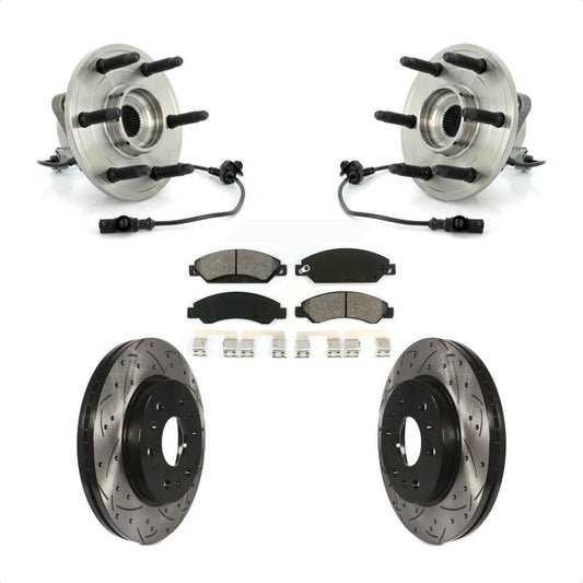 [Avant] Kit d'ensemble roulement de roue et moyeu pour 2007 Chevrolet Tahoe GMC Suburban 1500 Yukon Cadillac Avalanche XL Escalade ESV EXT KBB-103201