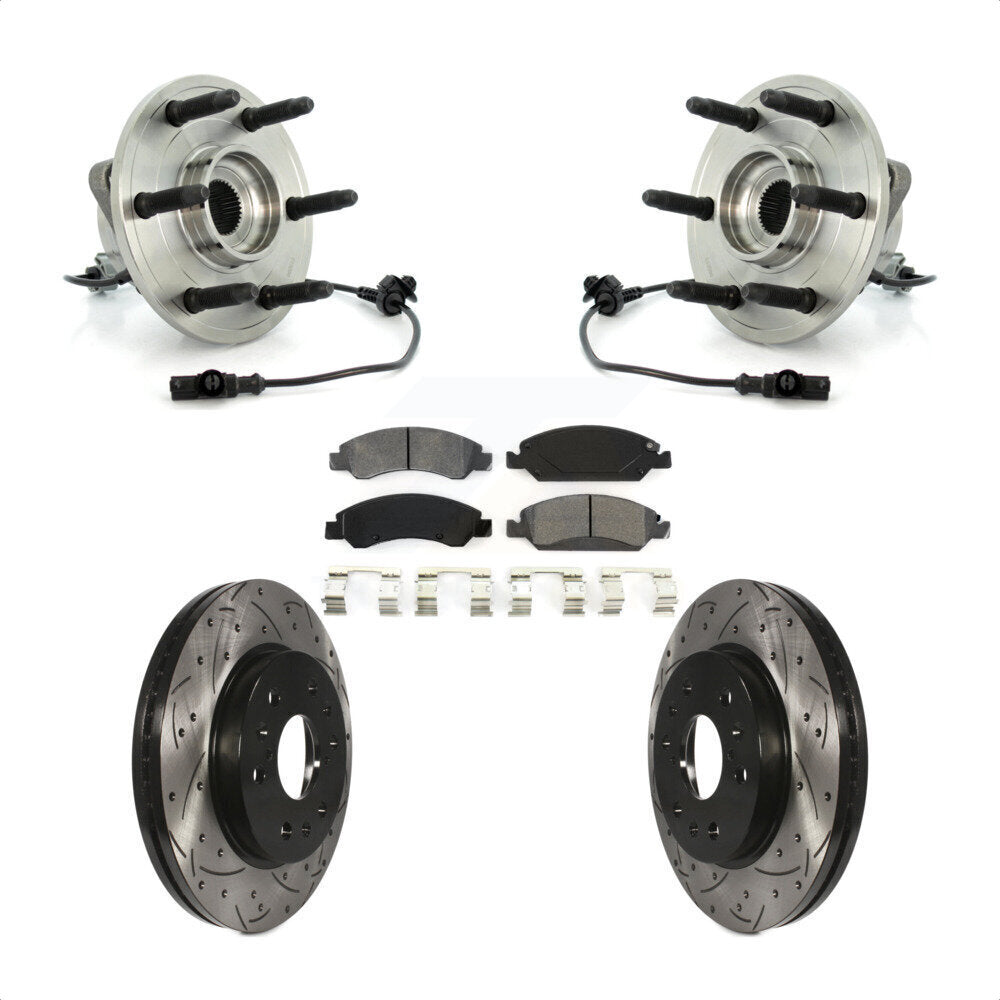 [Avant] Kit d'ensemble roulement de roue et moyeu pour Chevrolet Silverado 1500 GMC Sierra Tahoe Suburban Yukon Cadillac XL Avalanche Escalade ESV EXT KBB-103202