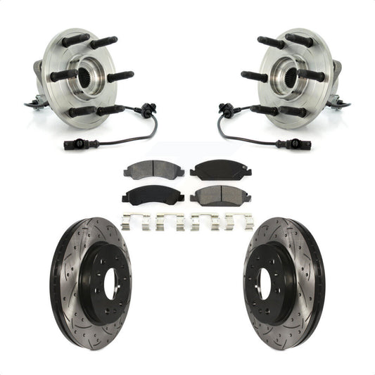 [Avant] Kit d'ensemble roulement de roue et moyeu pour Chevrolet Silverado 1500 GMC Sierra Tahoe Suburban Yukon Cadillac XL Avalanche Escalade ESV EXT KBB-103202