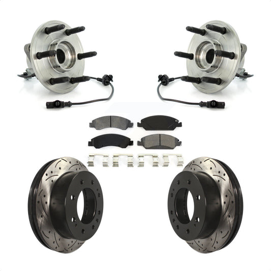 [Avant] Kit d'ensemble roulement de roue et moyeu pour 2011 Chevrolet Silverado 1500 Hybrid avec 4WD KBB-103203 par Transit Auto