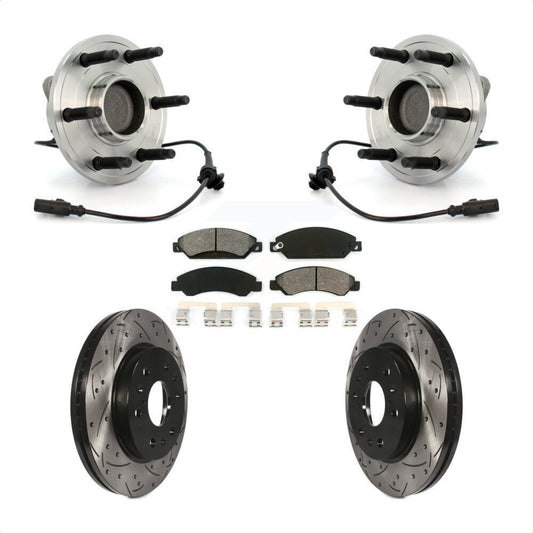 [Avant] Kit d'ensemble roulement de roue et moyeu pour 2007 Chevrolet Tahoe GMC Suburban 1500 Yukon Avalanche XL Cadillac Escalade RWD KBB-103204