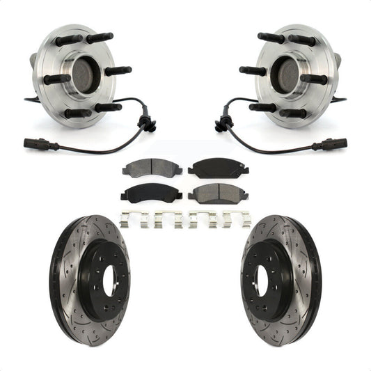 [Avant] Kit d'ensemble roulement de roue et moyeu pour Chevrolet Silverado 1500 GMC Sierra Tahoe Suburban Yukon XL Avalanche Cadillac Escalade ESV KBB-103205