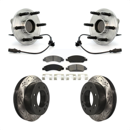 [Avant] Kit d'ensemble roulement de roue et moyeu pour 2011 Chevrolet Silverado 1500 Hybrid avec RWD KBB-103206 par Transit Auto