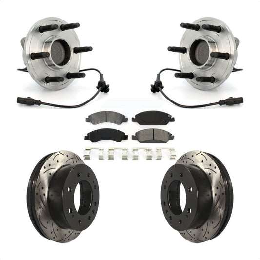 [Avant] Kit d'ensemble roulement de roue et moyeu pour 2011 Chevrolet Silverado 1500 Hybrid avec RWD KBB-103206 par Transit Auto