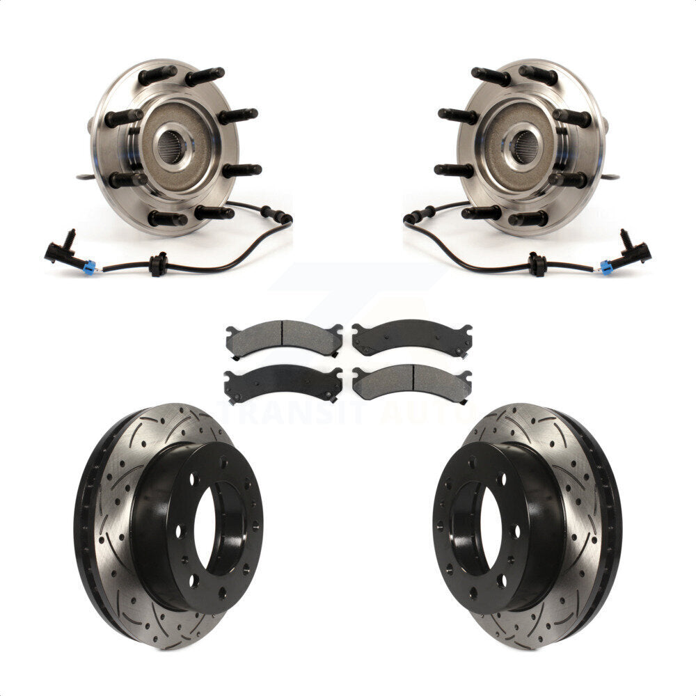 [Avant] Kit d'ensemble roulement de roue et moyeu pour Chevrolet Silverado 2500 HD GMC Sierra Suburban Hummer H2 Yukon XL KBB-103207