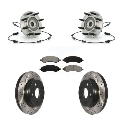 [Avant] Kit d'ensemble roulement de roue et moyeu pour 2007-2008 Dodge Ram 1500 Standard Cab Pickup Crew 8 Lug Wheels KBB-103208