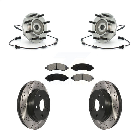 [Avant] Kit d'ensemble roulement de roue et moyeu pour 2007-2008 Dodge Ram 1500 Standard Cab Pickup Crew 8 Lug Wheels KBB-103208