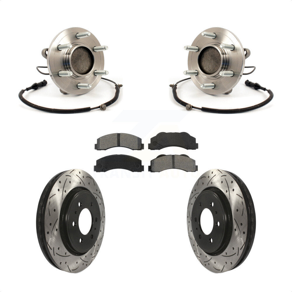 [Avant] Kit d'ensemble roulement de roue et moyeu pour 2010 Ford F-150 RWD 6 Lug Wheels KBB-103211