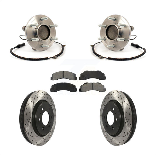 [Avant] Kit d'ensemble roulement de roue et moyeu pour 2010 Ford F-150 RWD 6 Lug Wheels KBB-103211