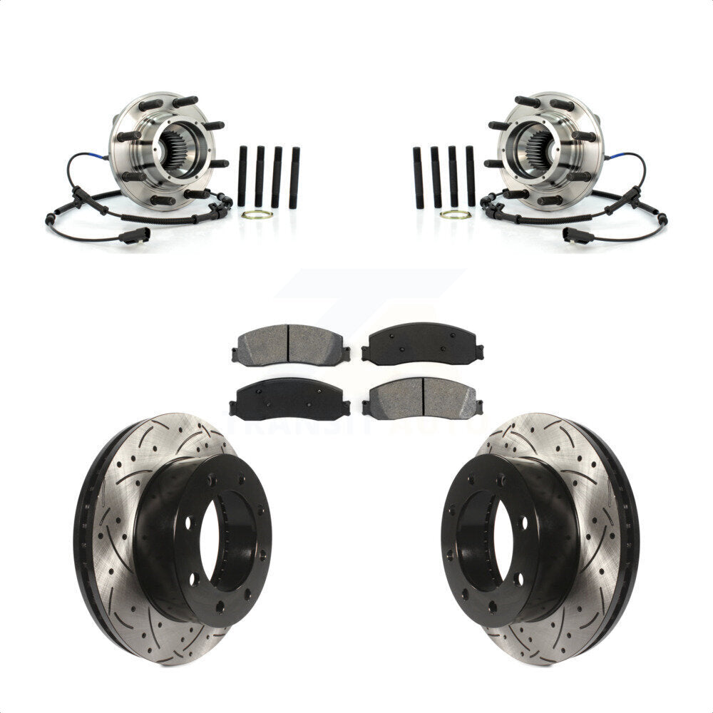[Avant] Kit d'ensemble roulement de roue et moyeu pour 2011 Ford F-250 Super Duty F-350 Single Rear Wheels 4WD KBB-103217