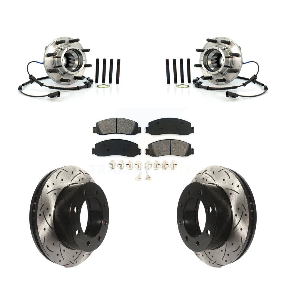 [Avant] Kit d'ensemble roulement de roue et moyeu pour 2012 Ford F-250 Super Duty F-350 Single Rear Wheels 4WD KBB-103218