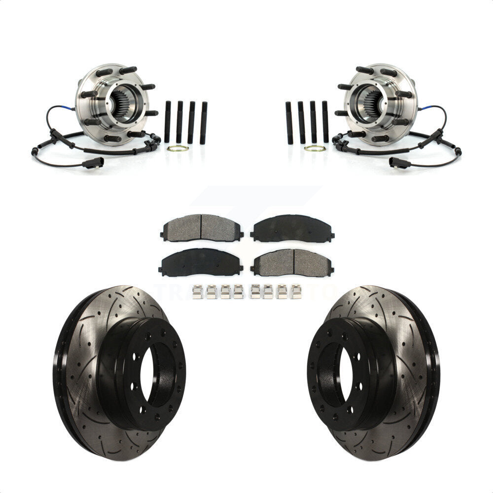 [Avant] Kit d'ensemble roulement de roue et moyeu pour 2013 Ford F-250 Super Duty 4WD Wide Frame Vehicle KBB-103219