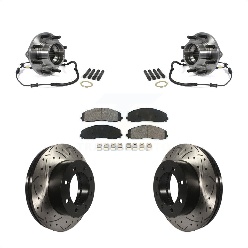 [Avant] Kit d'ensemble roulement de roue et moyeu pour 2014 Ford F-350 Super Duty 4WD Dual Rear Wheels KBB-103221