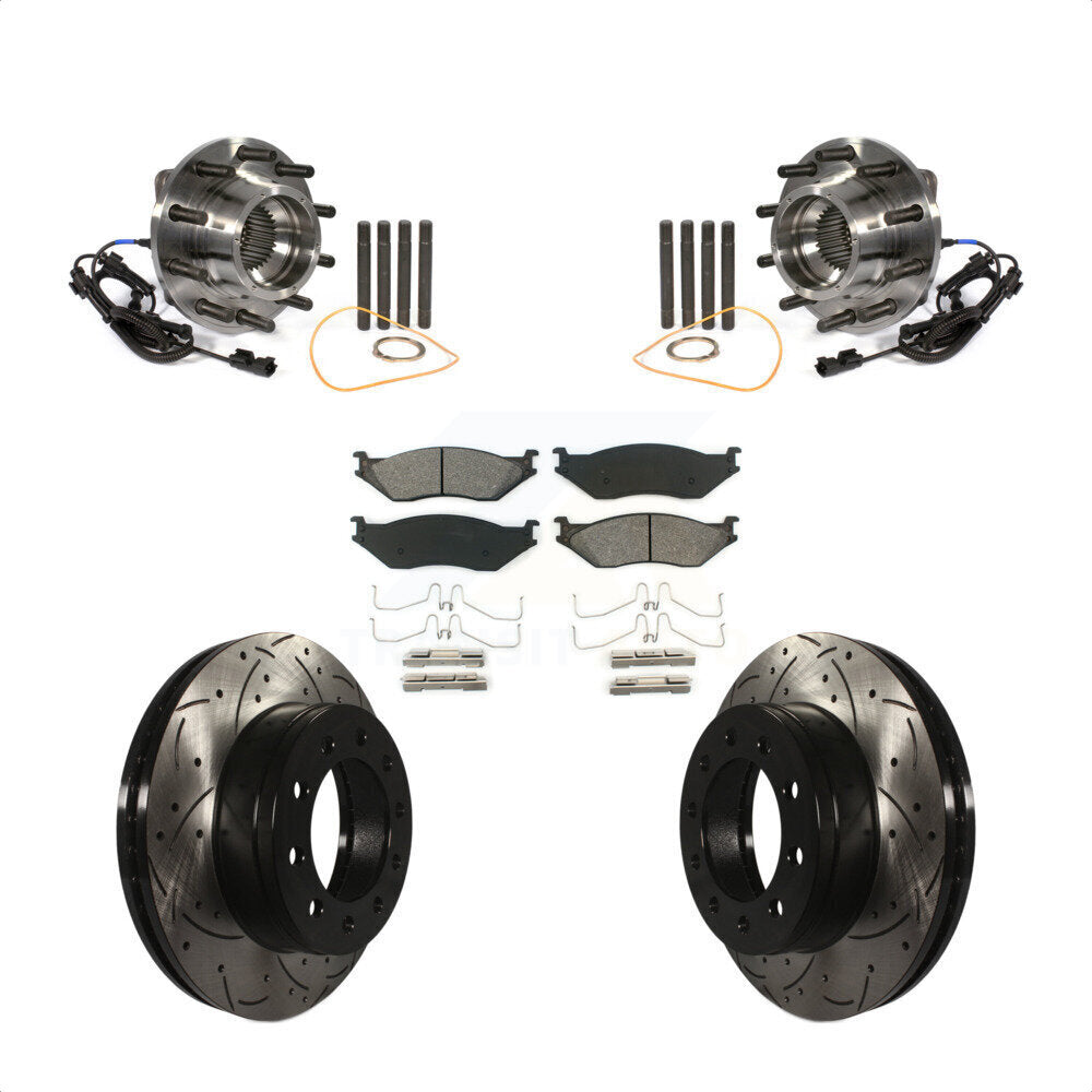 [Avant] Kit d'ensemble roulement de roue et moyeu pour 2011-2016 Ford F-450 Super Duty F-550 4 X KBB-103223