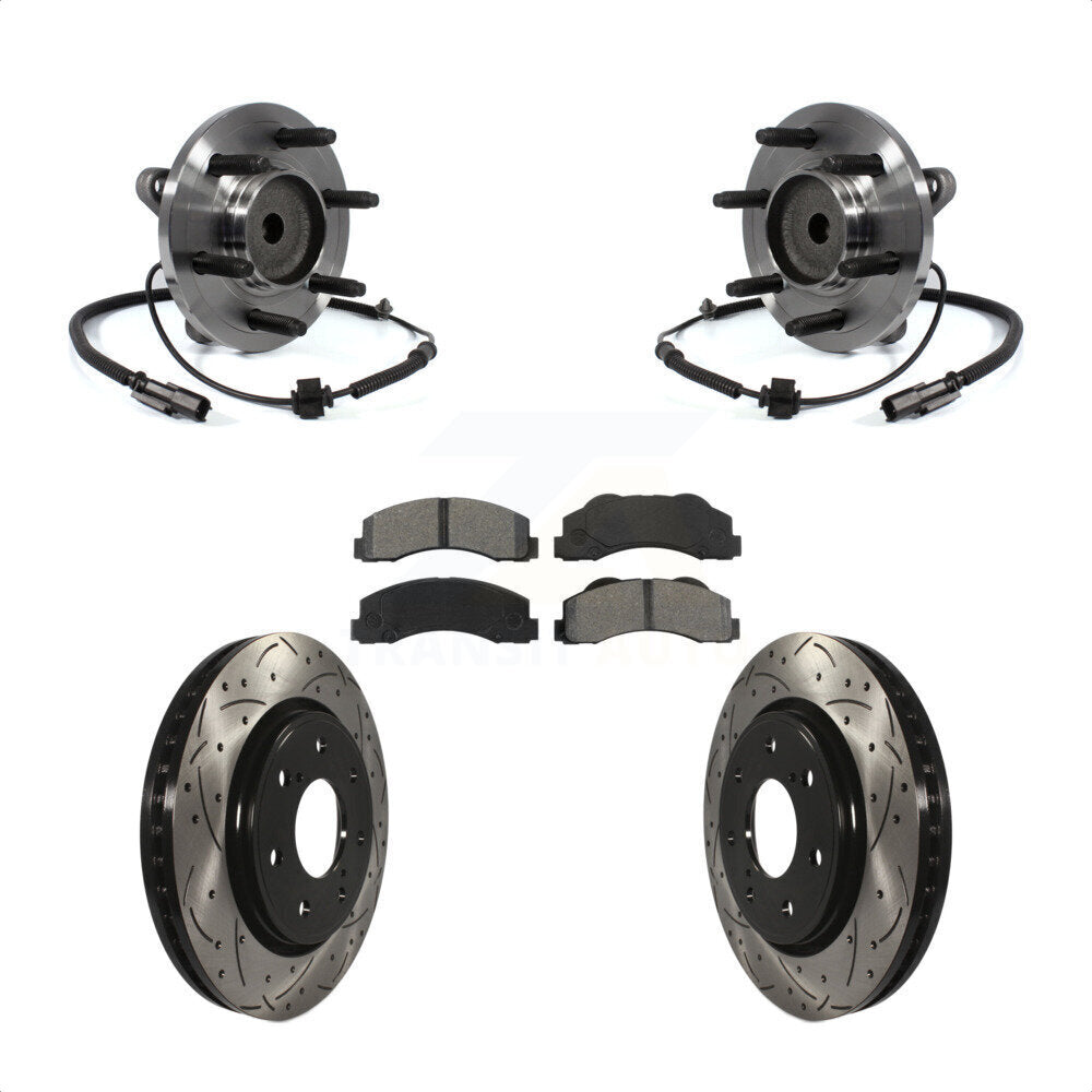 [Avant] Kit d'ensemble roulement de roue et moyeu pour 2011-2014 Ford F-150 RWD 7 Lug Wheels KBB-103226