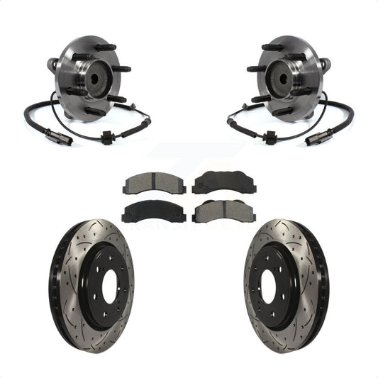 [Avant] Kit d'ensemble roulement de roue et moyeu pour 2011-2014 Ford F-150 RWD 7 Lug Wheels KBB-103226