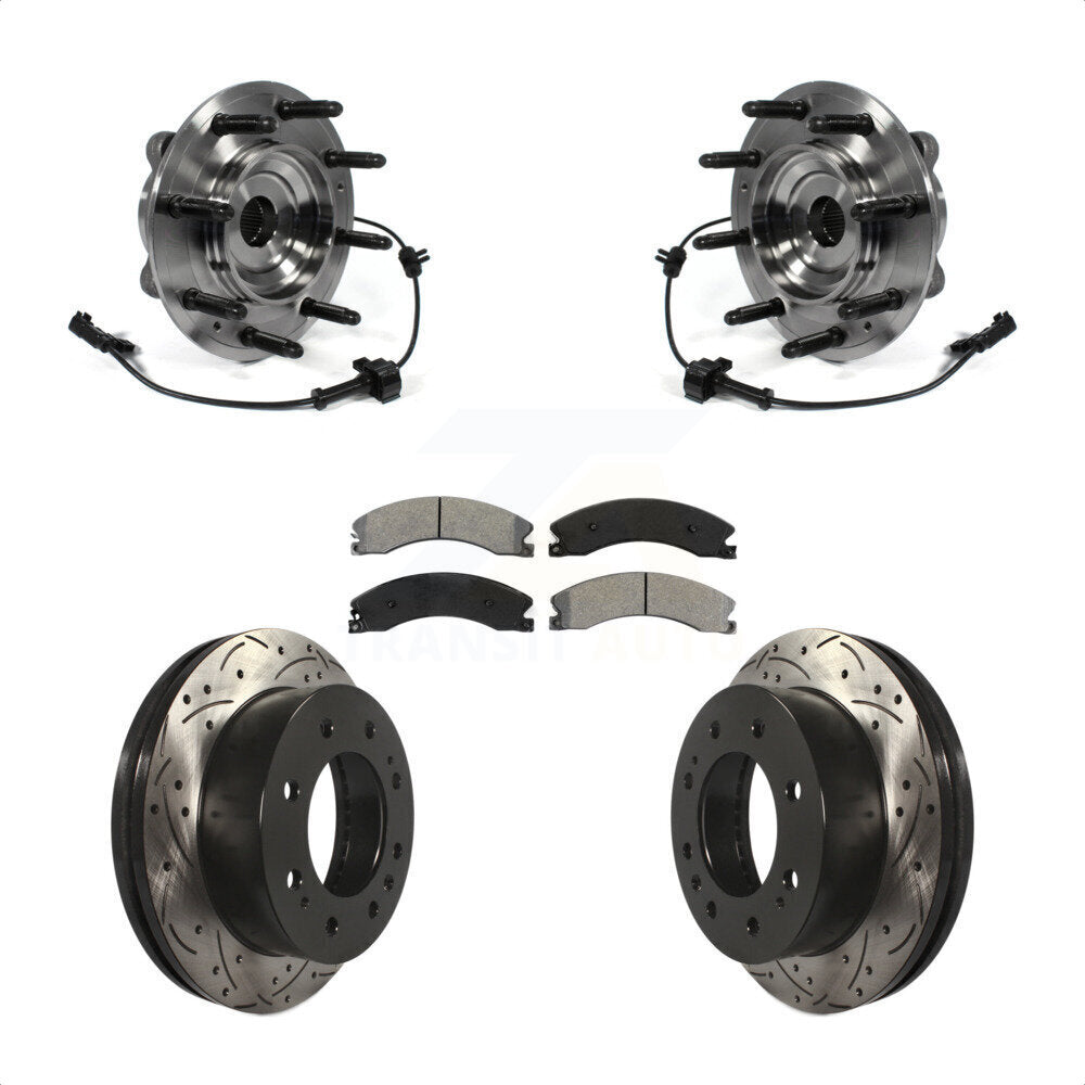 [Avant] Kit d'ensemble roulement de roue et moyeu pour Chevrolet Silverado 2500 HD GMC Sierra 3500 4WD KBB-103227