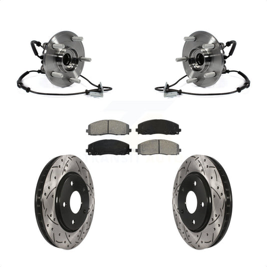 [Avant] Kit d'ensemble roulement de roue et moyeu pour 2017-2018 Dodge Grand Caravan Single Piston Caliper KBB-103230