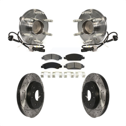 [Avant] Kit d'ensemble roulement de roue et moyeu pour Chevrolet Silverado 1500 GMC Sierra Tahoe Suburban Yukon Cadillac XL Escalade ESV LD RWD KBB-103234