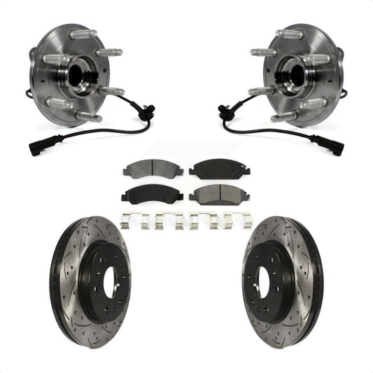 [Avant] Kit d'ensemble roulement de roue et moyeu pour Chevrolet Silverado 1500 GMC Sierra Tahoe Cadillac Suburban Yukon XL Escalade XTS ESV LD KBB-103236