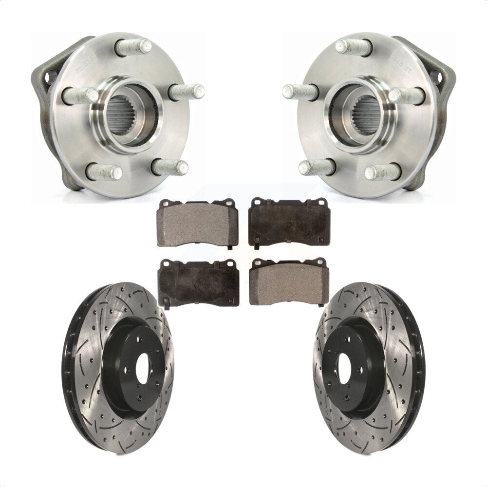 [Avant] Kit d'ensemble roulement de roue et moyeu pour 2014 Subaru WRX Limited Base KBB-103259