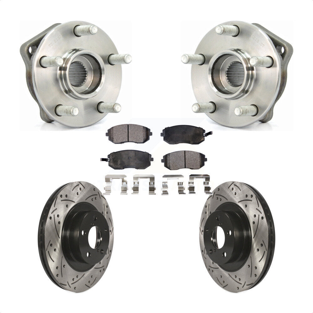 [Avant] Kit d'ensemble roulement de roue et moyeu pour Subaru Outback Legacy Forester Impreza KBB-103262