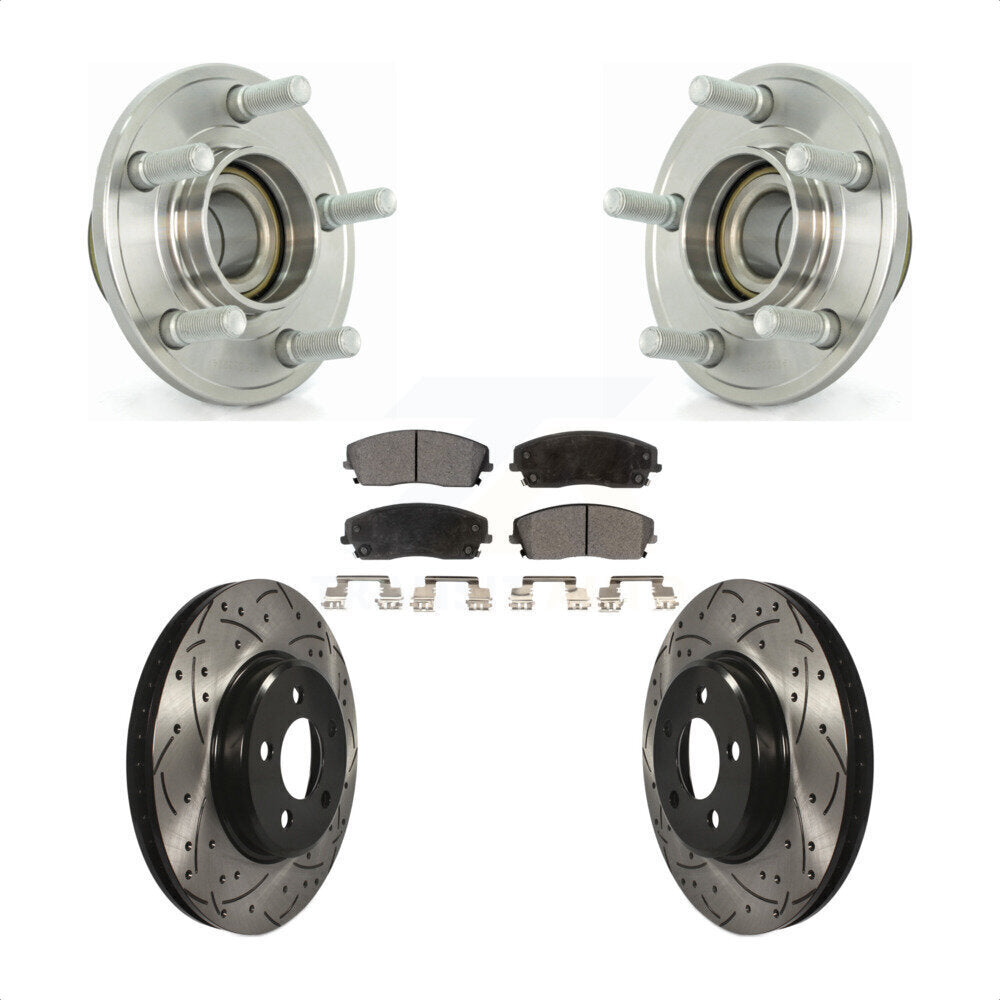 [Avant] Kit d'ensemble roulement de roue et moyeu pour Dodge Chrysler 300 Charger Magnum Challenger KBB-103266 par Transit Auto