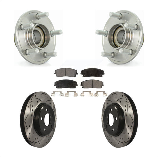 [Avant] Kit d'ensemble roulement de roue et moyeu pour Dodge Chrysler 300 Charger Magnum Challenger KBB-103266 par Transit Auto