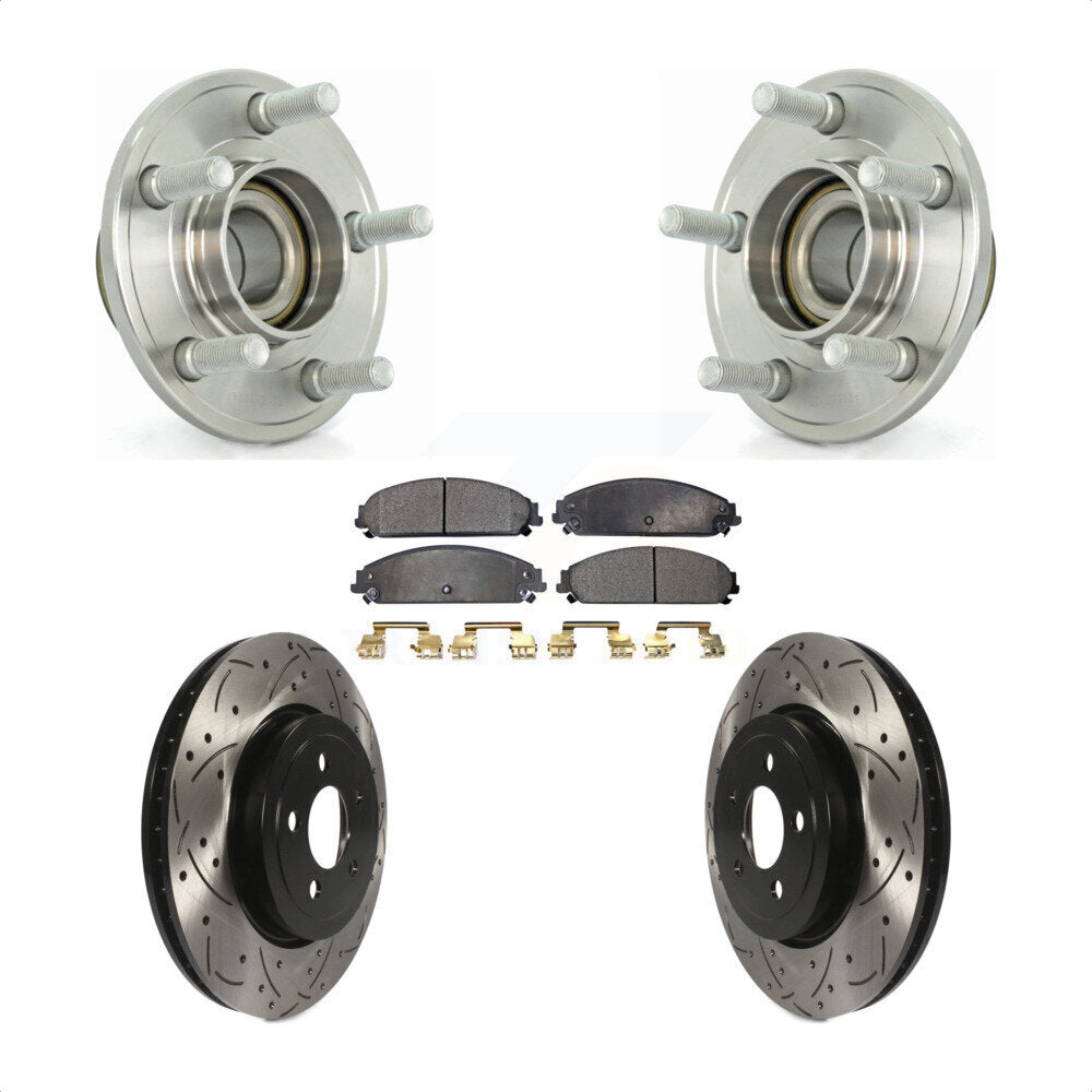 [Avant] Kit d'ensemble roulement de roue et moyeu pour Dodge Chrysler 300 Charger Magnum Challenger KBB-103267 par Transit Auto
