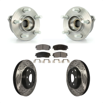 [Avant] Kit d'ensemble roulement de roue et moyeu pour Dodge Charger Chrysler 300 Magnum KBB-103268 par Transit Auto