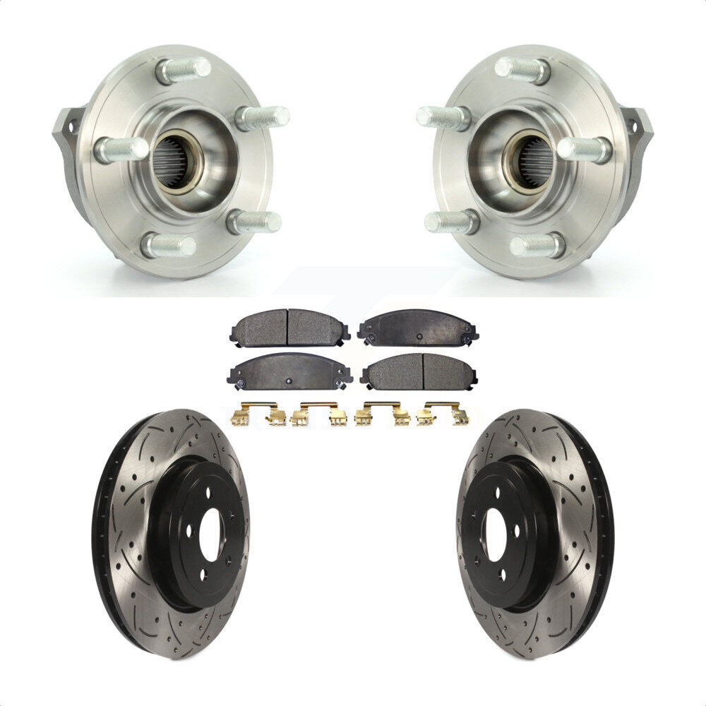 [Avant] Kit d'ensemble roulement de roue et moyeu pour Dodge Charger Chrysler 300 Challenger Magnum KBB-103269 par Transit Auto