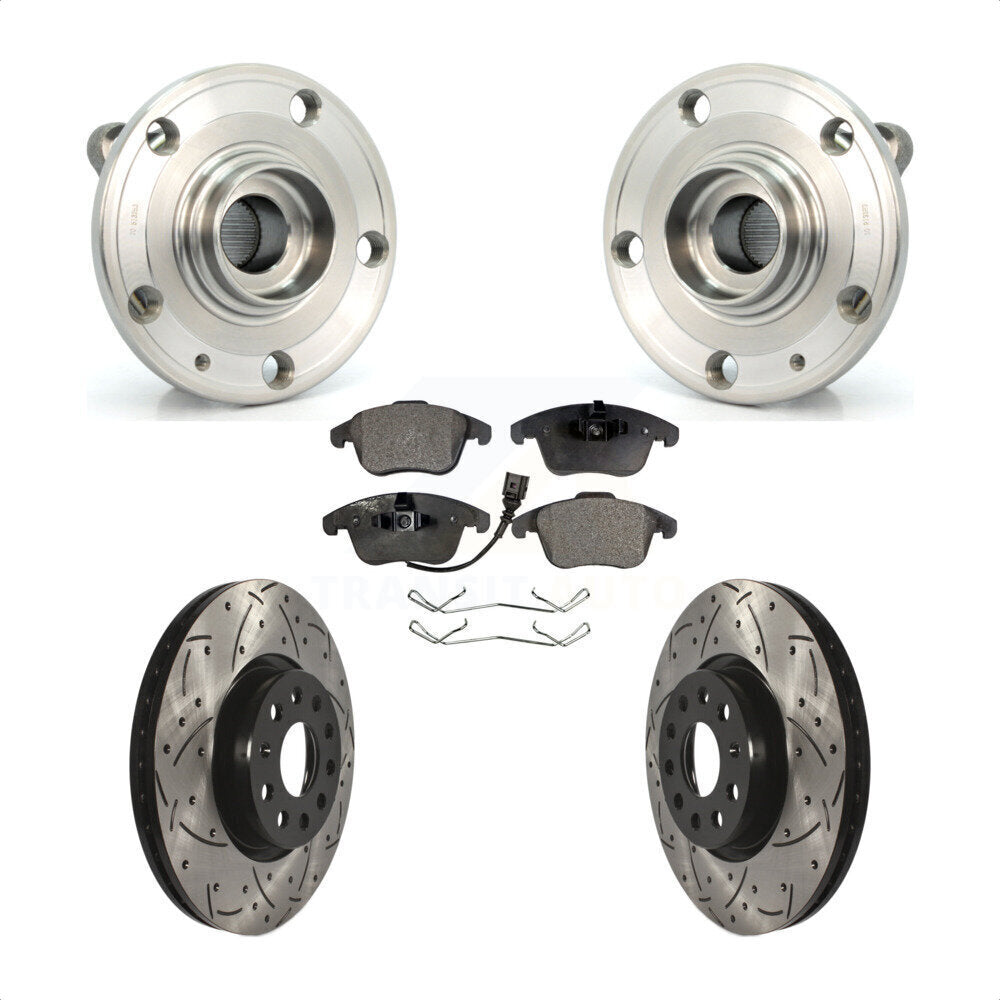 [Avant] Kit d'ensemble roulement de roue et moyeu pour Volkswagen Passat Tiguan Audi Q3 Quattro Limited KBB-103273