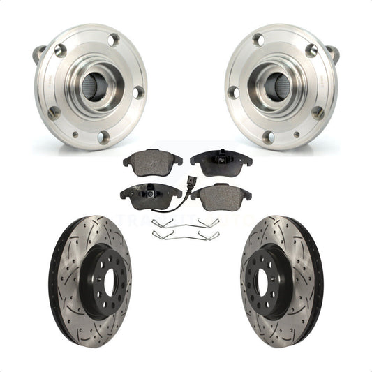 [Avant] Kit d'ensemble roulement de roue et moyeu pour Volkswagen Passat Tiguan Audi Q3 Quattro Limited KBB-103273