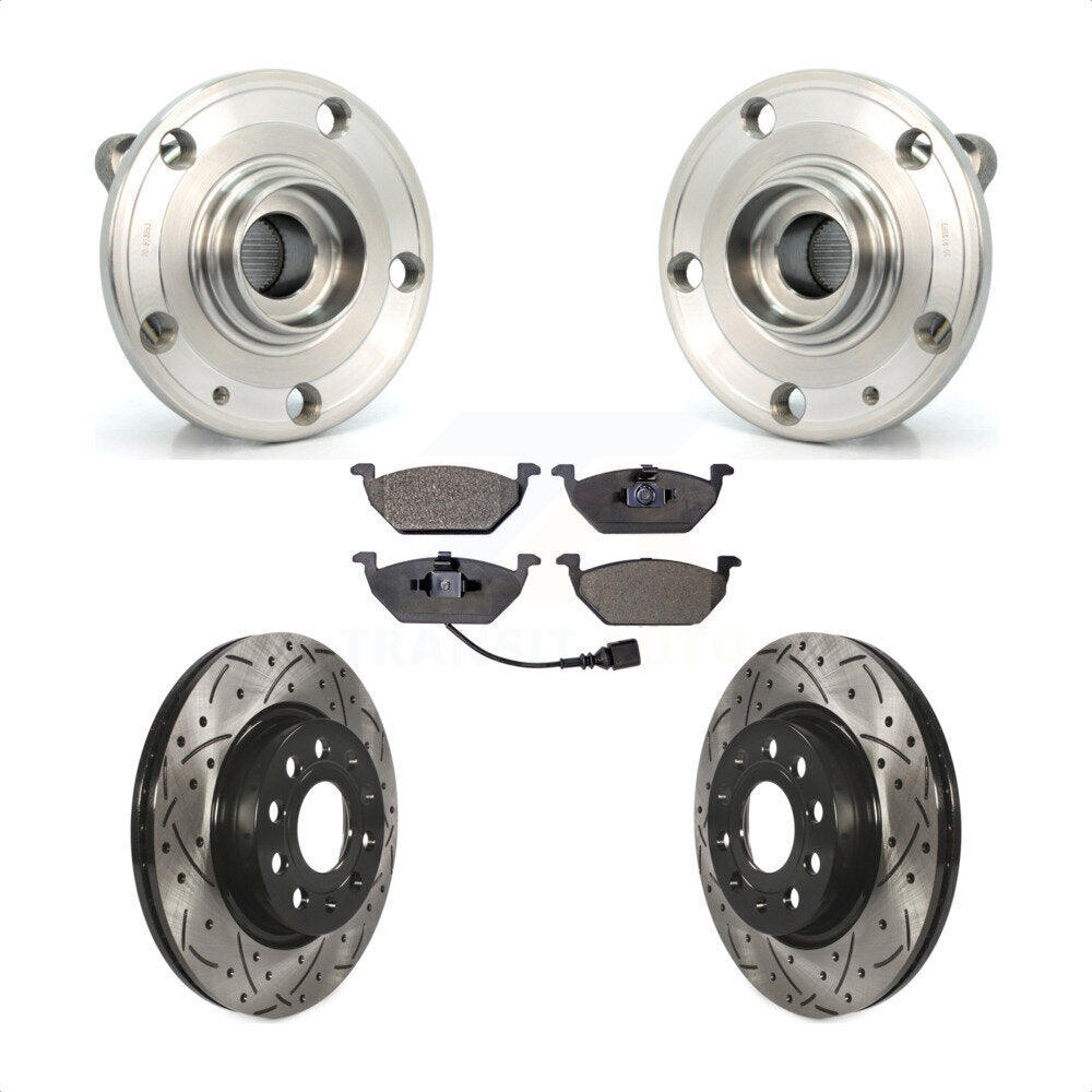 [Avant] Kit d'ensemble roulement de roue et moyeu pour 2011-2015 Volkswagen Jetta 280mm Diameter Rotor KBB-103277