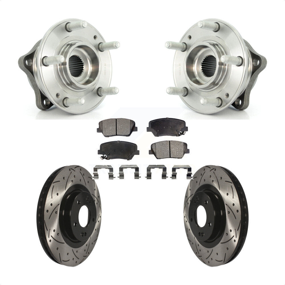 [Avant] Kit d'ensemble roulement de roue et moyeu pour Kia Sorento Hyundai Santa Fe Sport KBB-103294