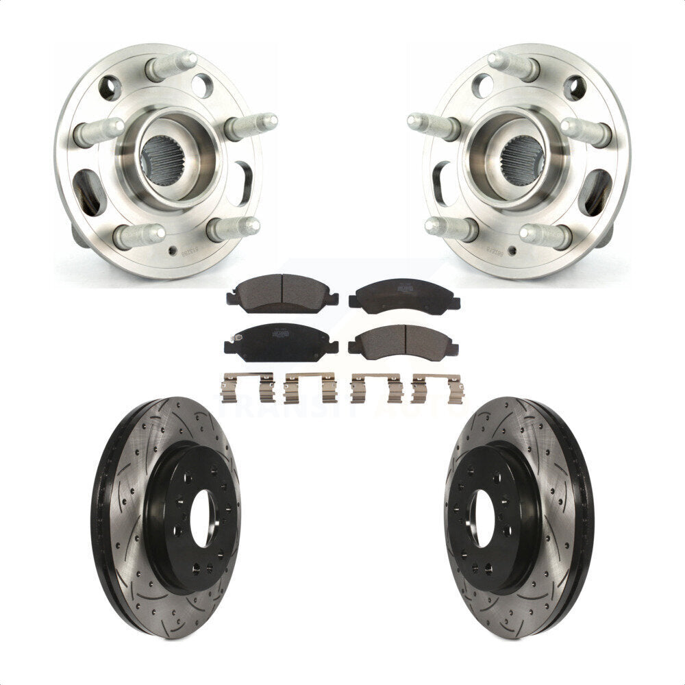 [Avant] Kit d'ensemble roulement de roue et moyeu pour Cadillac XTS 6 Lug Wheels KBB-103315 par Transit Auto