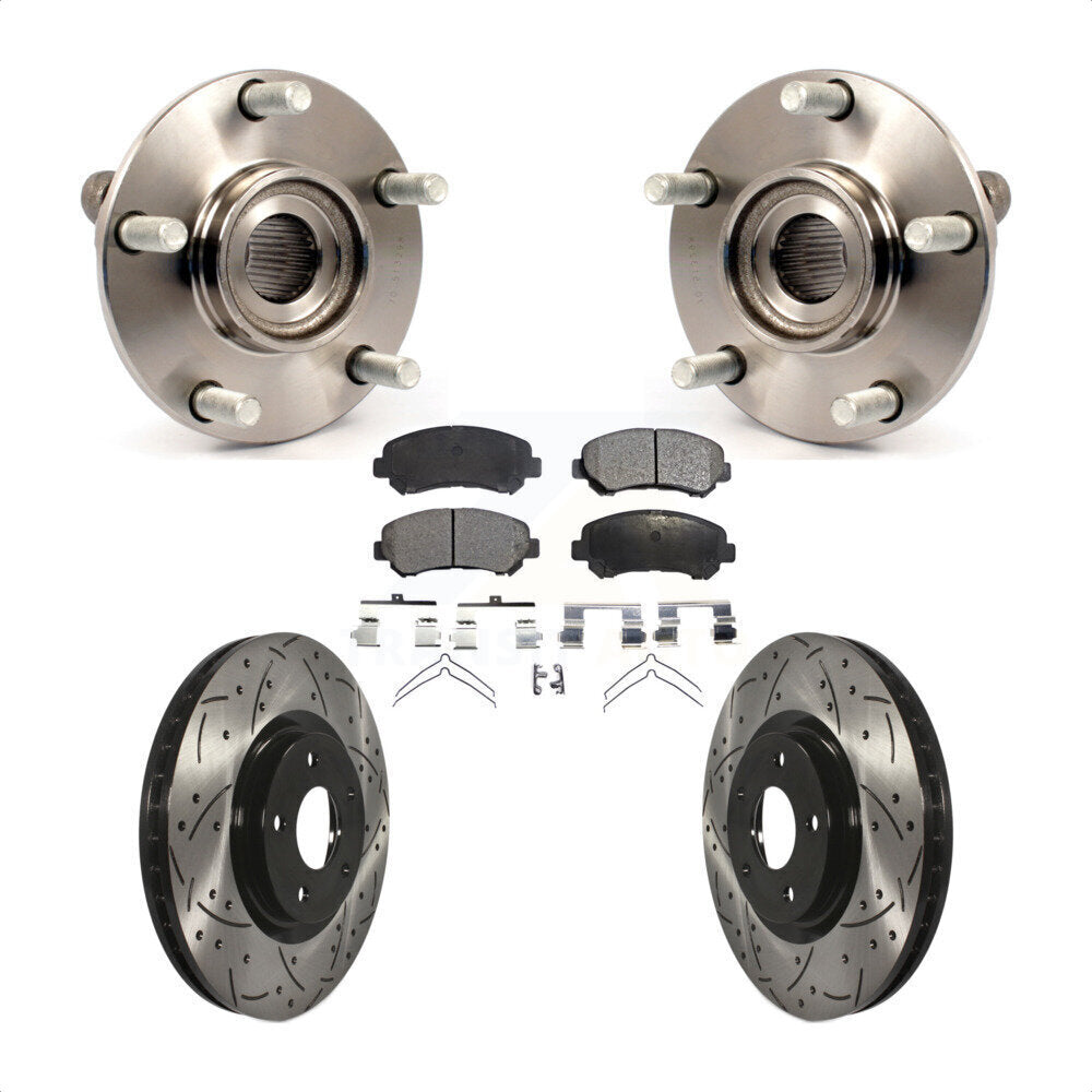 [Avant] Kit d'ensemble roulement de roue et moyeu pour 2007-2012 Nissan Sentra SE-R Spec V avec 2.5L KBB-103327