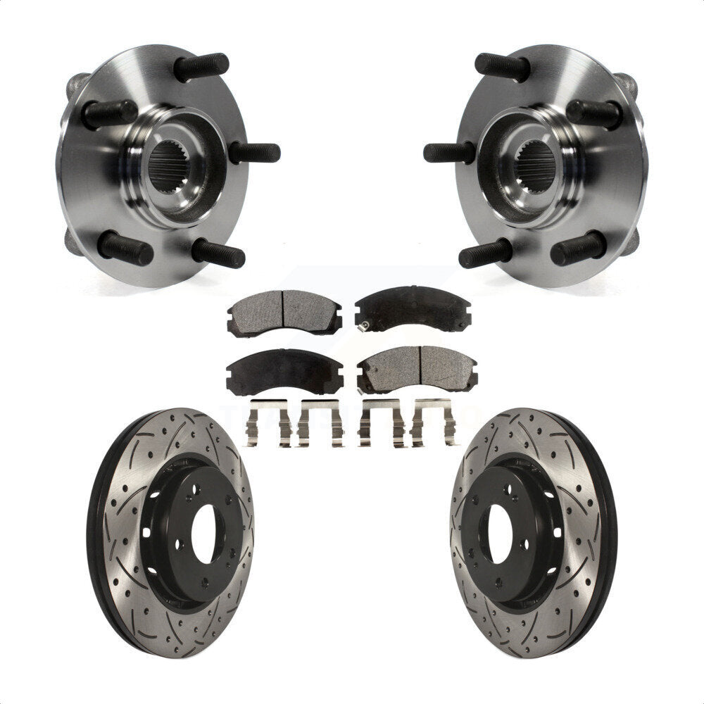[Avant] Kit d'ensemble roulement de roue et moyeu pour 2010-2011 Mitsubishi Lancer Ralliart Sportback avec AWD KBB-103329