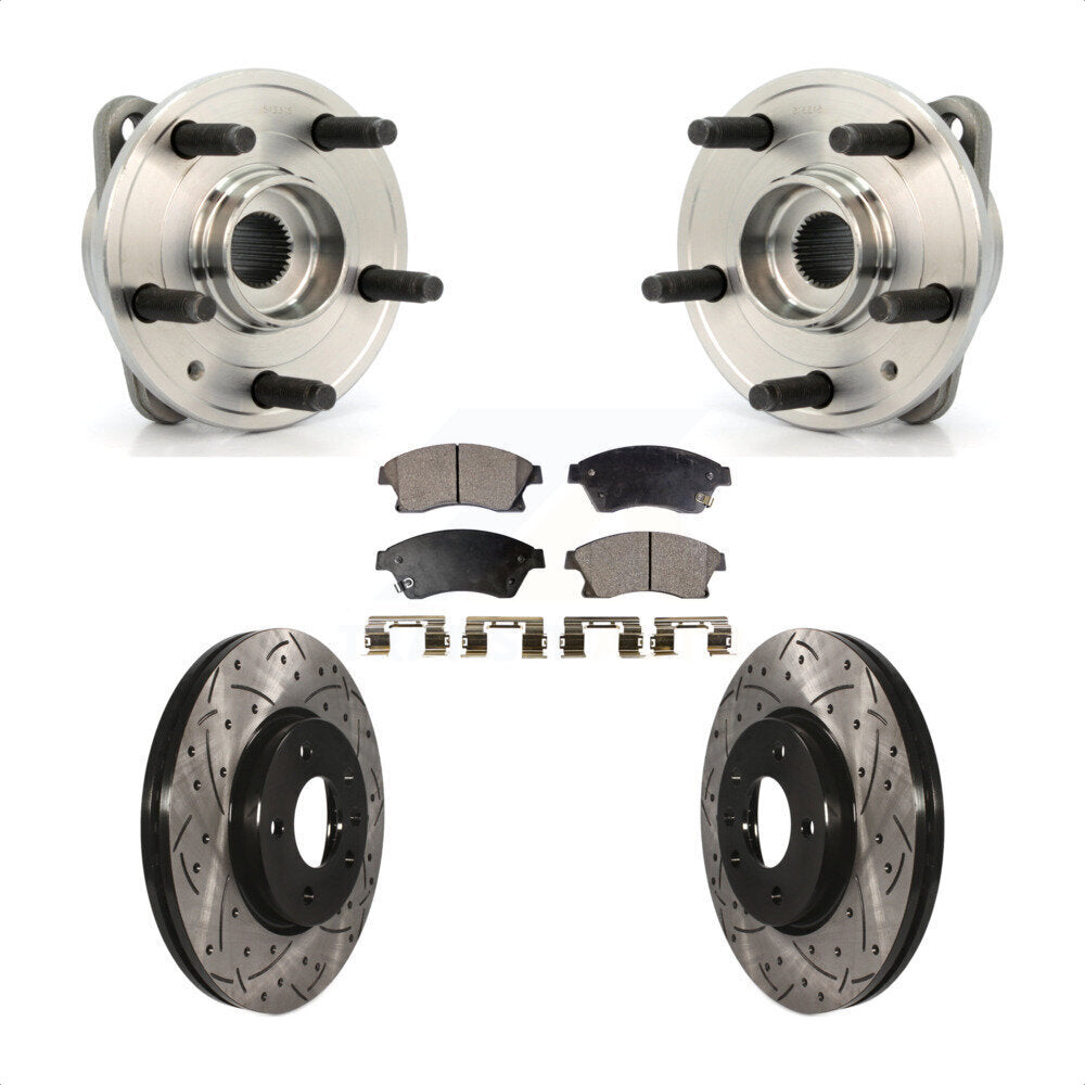 [Avant] Kit d'ensemble roulement de roue et moyeu pour 2014-2015 Chevrolet Cruze DIESEL engine 15" Factory Wheels KBB-103340 par Transit Auto