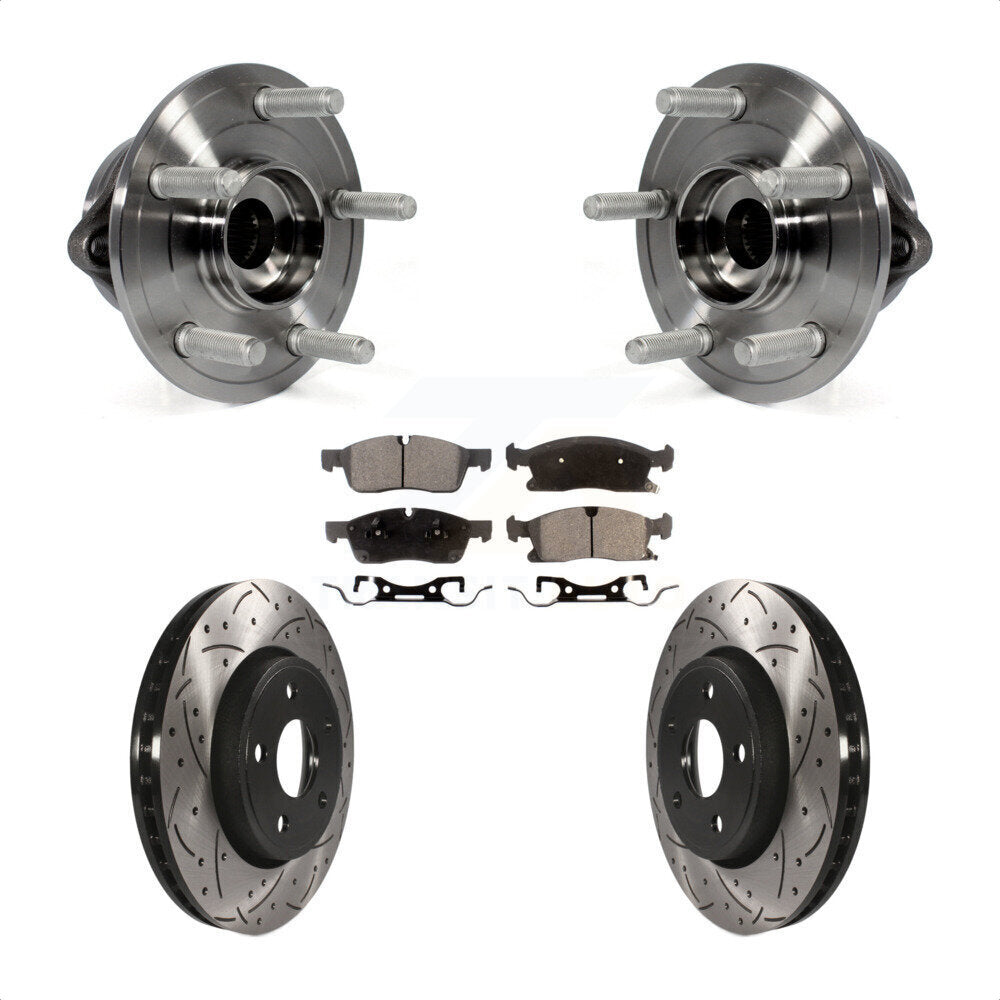 [Avant] Kit d'ensemble roulement de roue et moyeu pour Jeep Grand Cherokee Dodge Durango KBB-103343