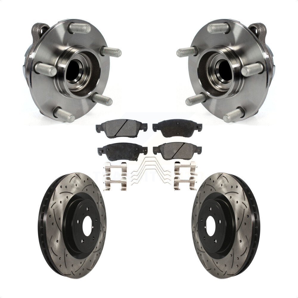 [Avant] Kit d'ensemble roulement de roue et moyeu pour 2014 INFINITI Q60 Sport avec RWD sans Package KBB-103352 par Transit Auto