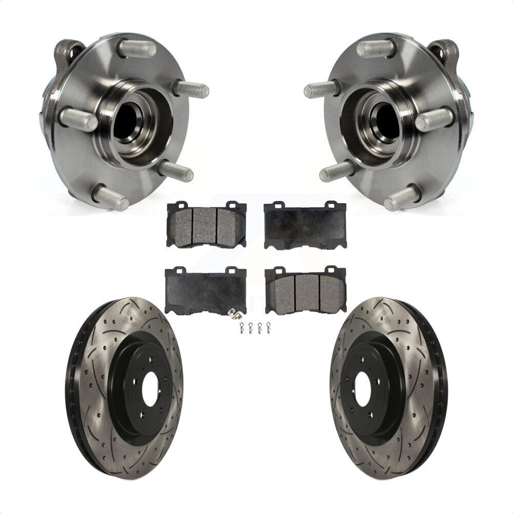 [Avant] Kit d'ensemble roulement de roue et moyeu pour INFINITI G37 Q50 Nissan 370Z Q60 M37 Q70 Q70L QX70 M56 Z KBB-103353