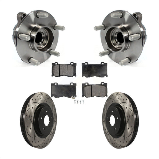 [Avant] Kit d'ensemble roulement de roue et moyeu pour INFINITI G37 Q50 Nissan 370Z Q60 M37 Q70 Q70L QX70 M56 Z KBB-103353