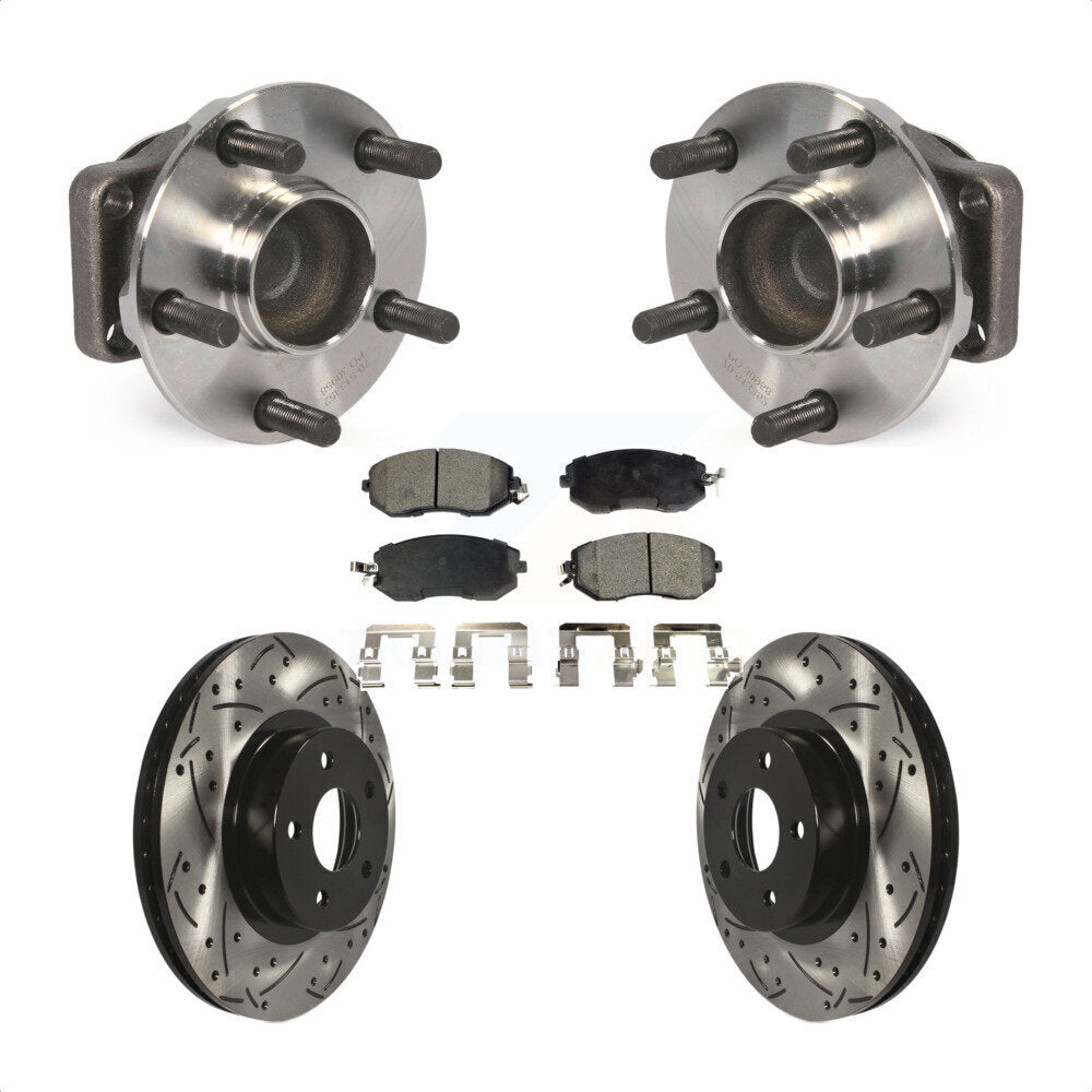 [Avant] Kit d'ensemble roulement de roue et moyeu pour 2013-2016 Scion FR-S Subaru BRZ 277mm Diameter Rotor KBB-103368