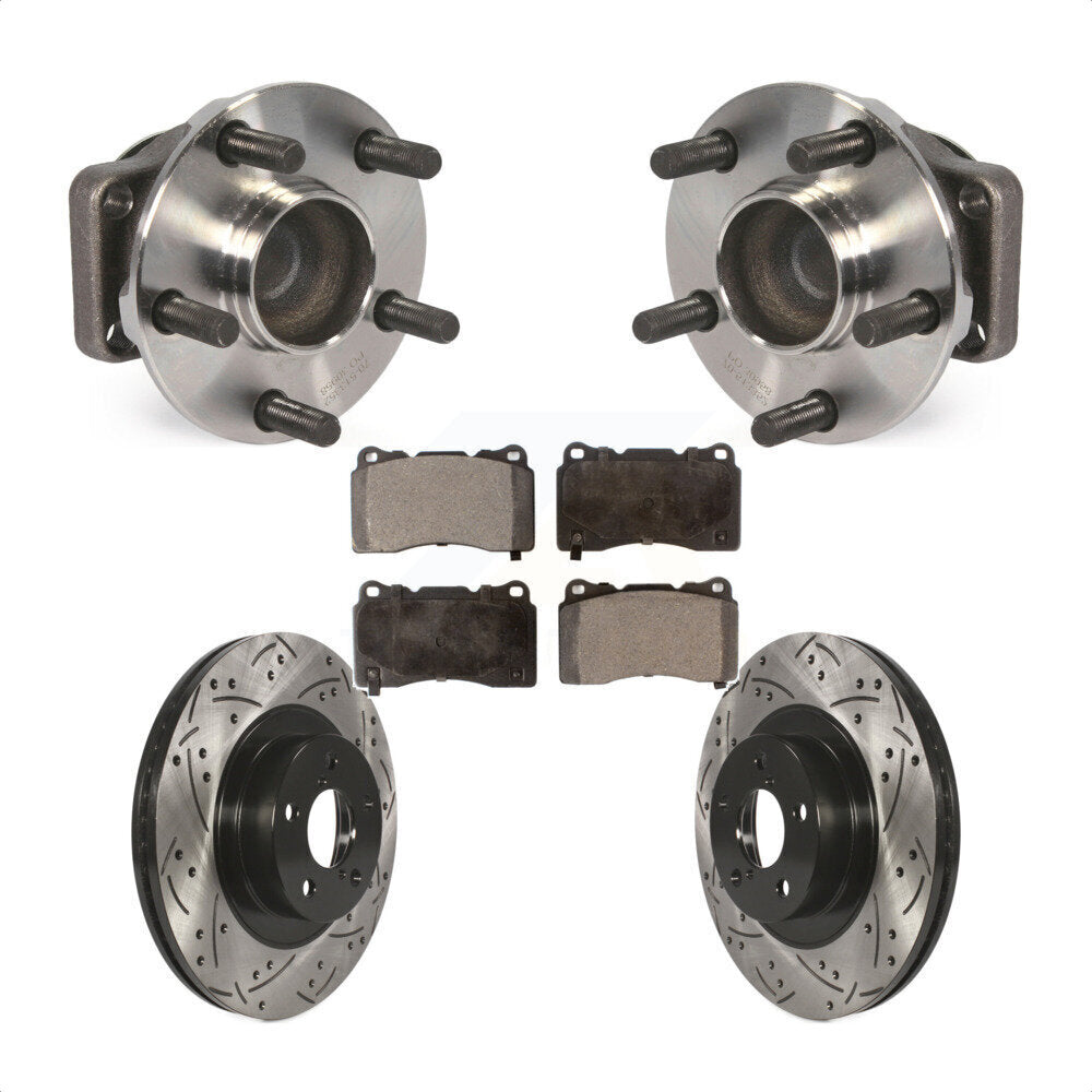 [Avant] Kit d'ensemble roulement de roue et moyeu pour 2019 Toyota 86 TRD Special Edition sans Brembo Brakes KBB-103369