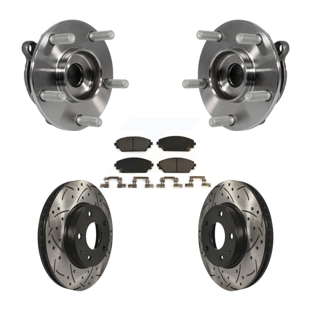 [Avant] Kit d'ensemble roulement de roue et moyeu pour 2016-2021 Mazda CX-3 FWD KBB-103373
