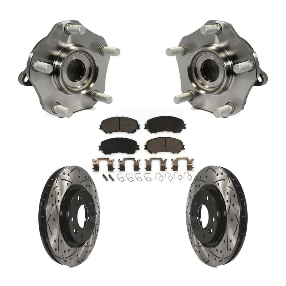 [Avant] Kit d'ensemble roulement de roue et moyeu pour Nissan Rogue Sport Qashqai KBB-103375